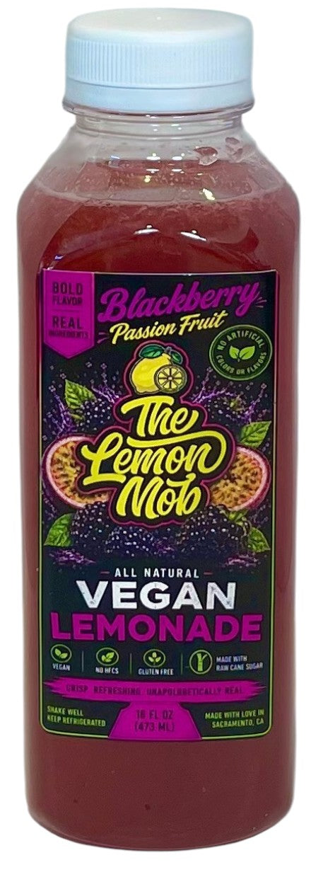 Blackberry Passion Fruit Lemonade