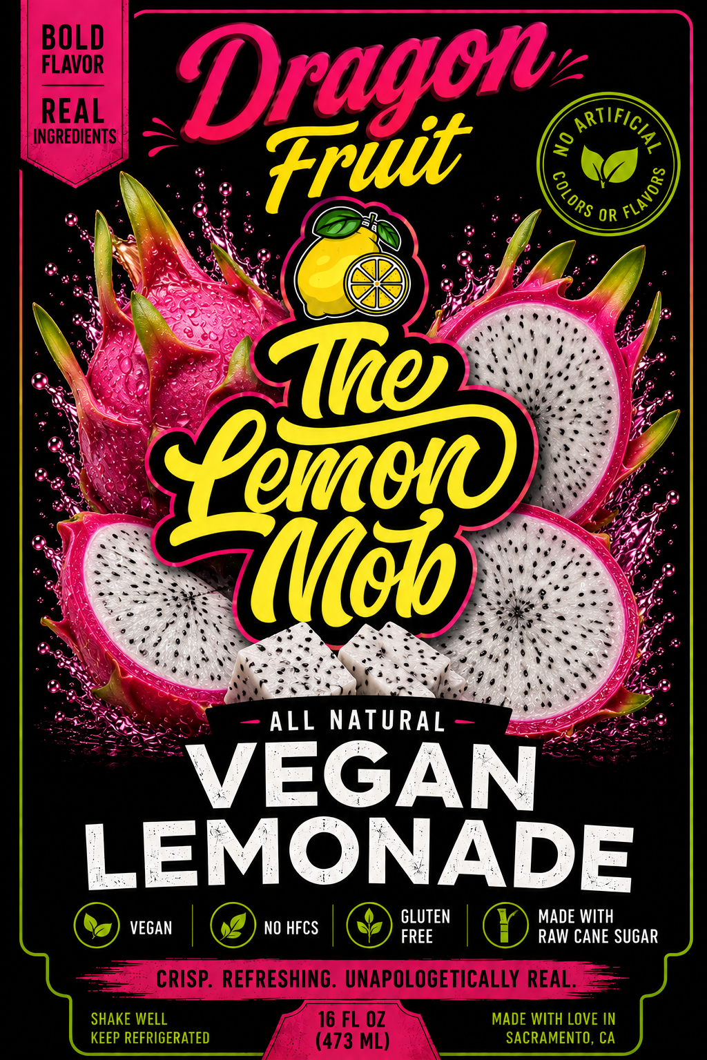 Dragon Fruit Lemonade