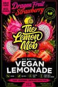 Dragon Fruit Strawberry Lemonade