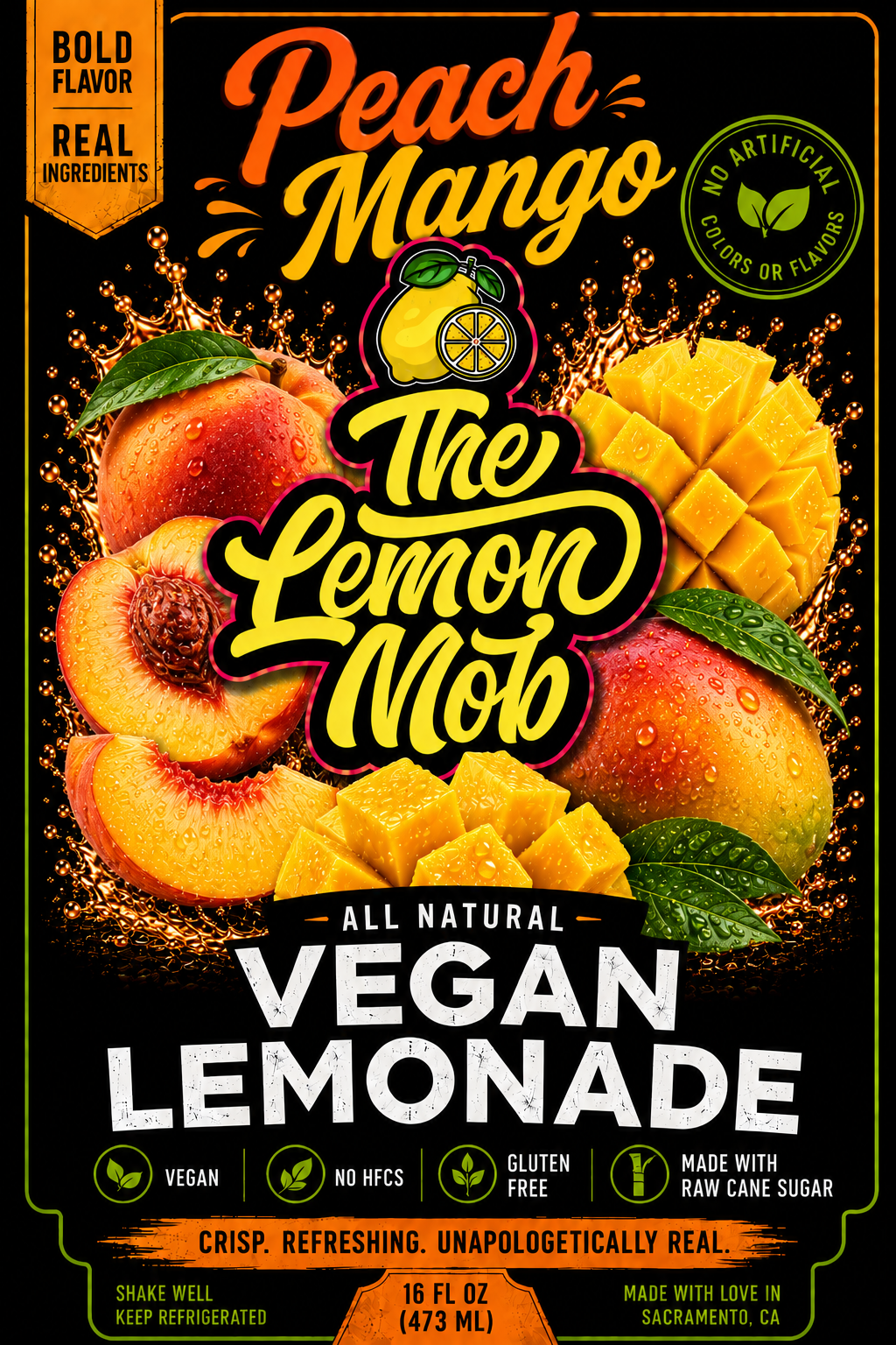 Peach Mango Lemonade