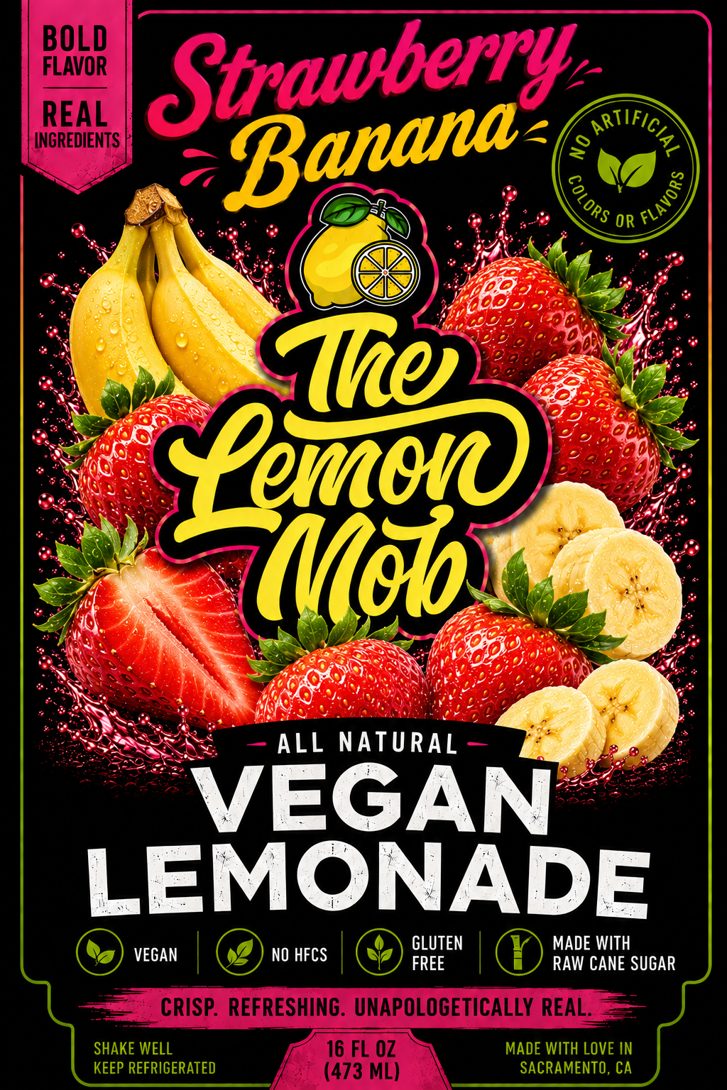 Strawberry Banana Lemonade